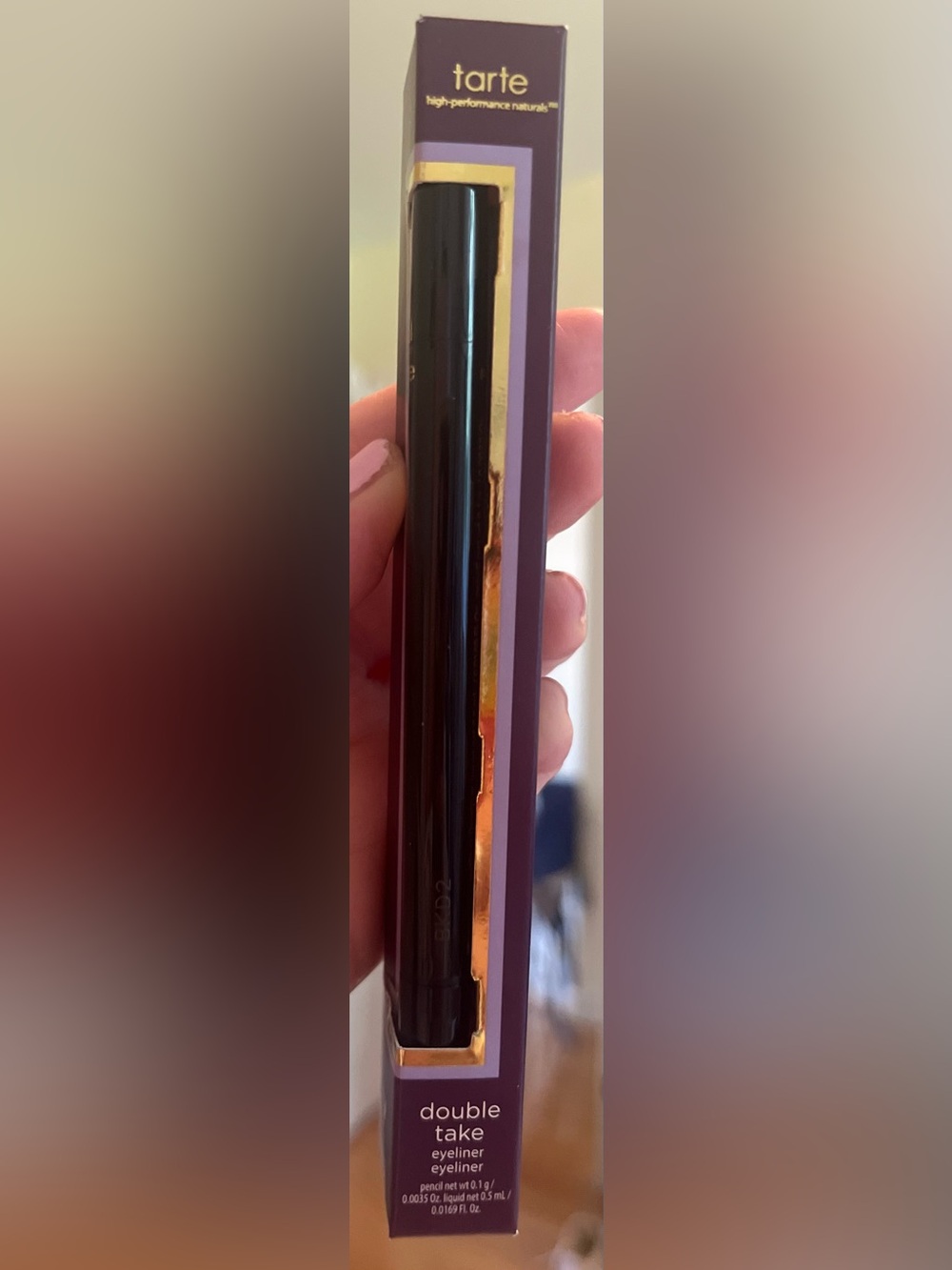 Tarte Double Take Dual-Ended Waterproof Liquid and Gel Pencil Eyeliner — Black - Picture 9 of 11